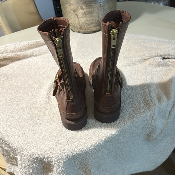 Brown Leather Men's Boots Russell Moccasin Co - Picture 4 of 10